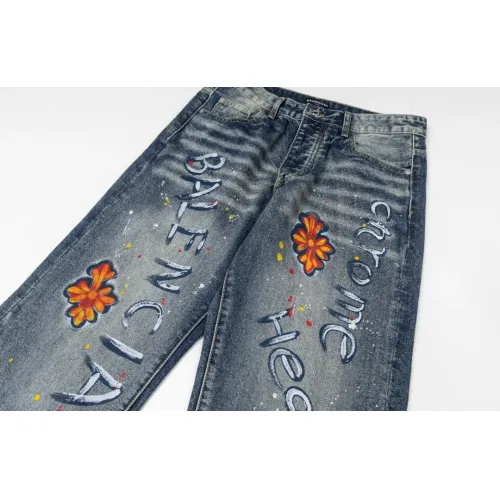 Replica Balenciaga Jeans For Unisex #1391421 $80.00 USD for Wholesale