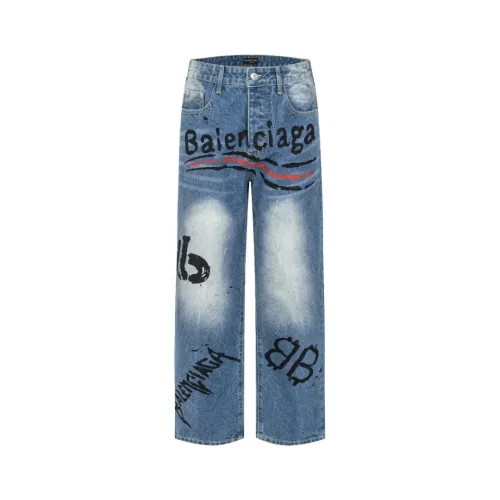 Replica Balenciaga Jeans For Unisex #1391426 $80.00 USD for Wholesale