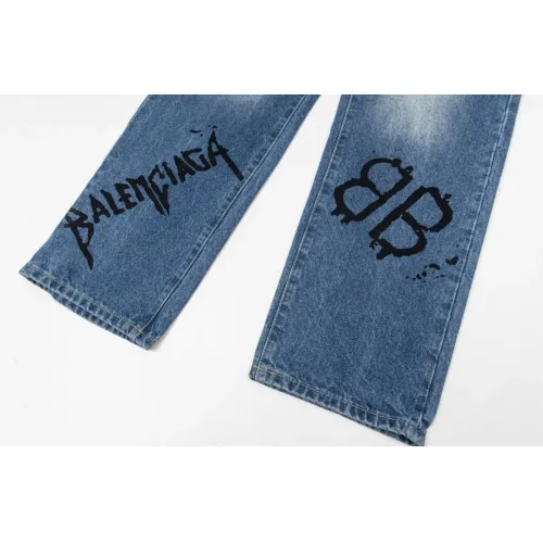 Replica Balenciaga Jeans For Unisex #1391426 $80.00 USD for Wholesale