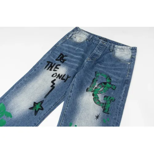 Replica Dolce & Gabbana D&G Jeans For Unisex #1391457 $80.00 USD for Wholesale