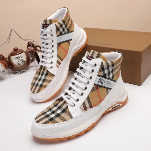 Burberry High Tops Shoes For Men #1391791