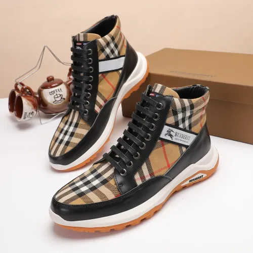 Burberry High Tops Shoes For Men #1391794