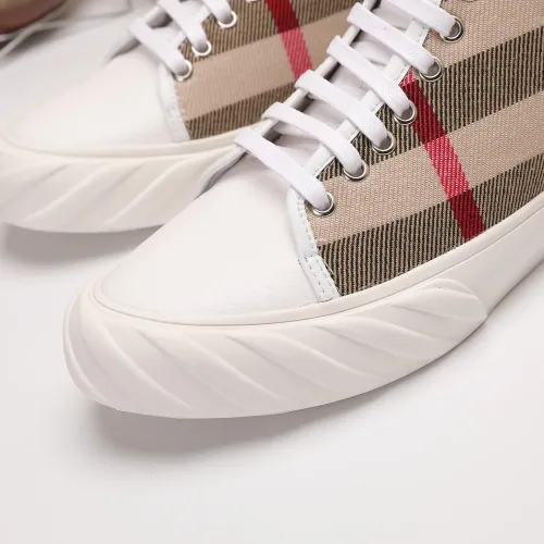 Replica Burberry High Tops Shoes For Men #1391795 $76.00 USD for Wholesale
