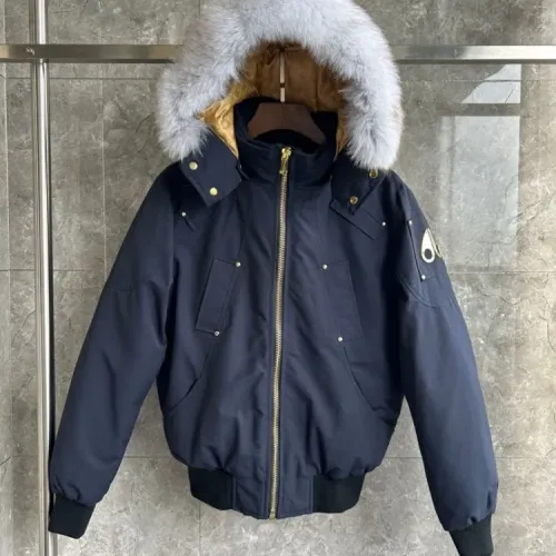 Moose Knuckles Down Feather Coat Long Sleeved For Men #1391899
