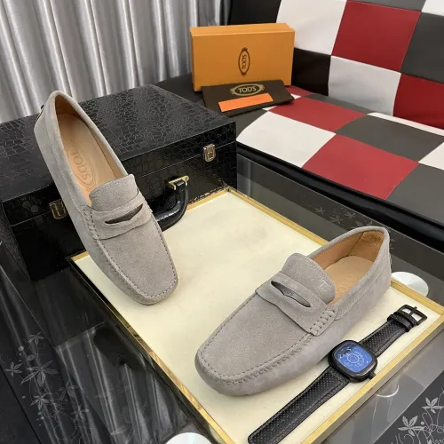 Replica TOD'S Oxfords Shoes For Men #1392053 $88.00 USD for Wholesale
