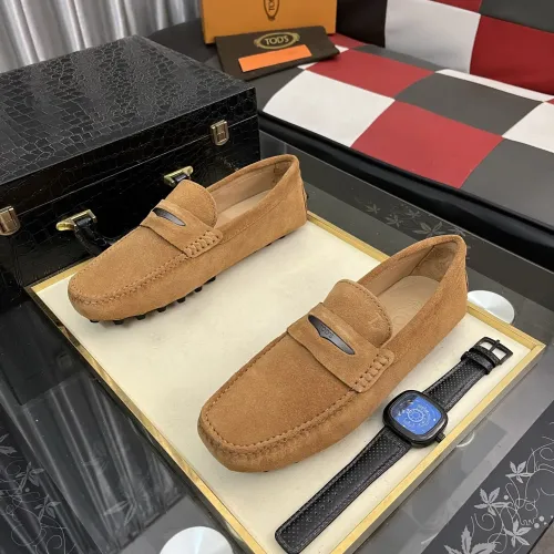 Replica TOD'S Oxfords Shoes For Men #1392054 $88.00 USD for Wholesale