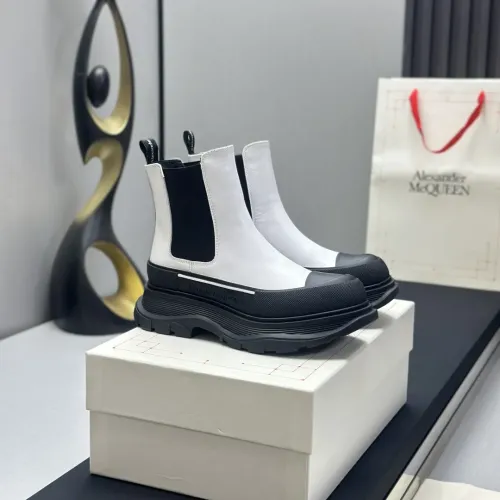 Replica Alexander McQueen Boots For Men #1392213 $128.00 USD for Wholesale