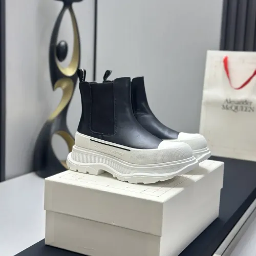 Replica Alexander McQueen Boots For Women #1392216 $128.00 USD for Wholesale