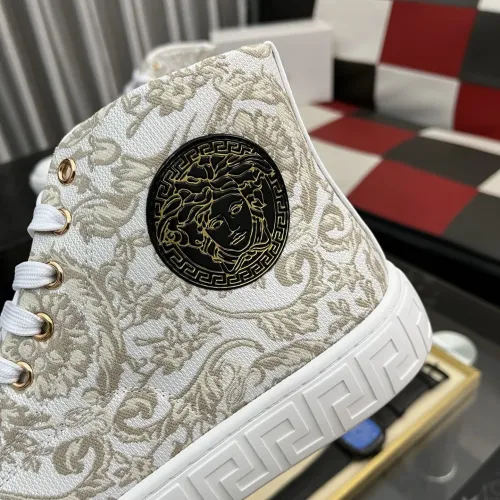 Replica Versace High Tops Shoes For Men #1392490 $80.00 USD for Wholesale