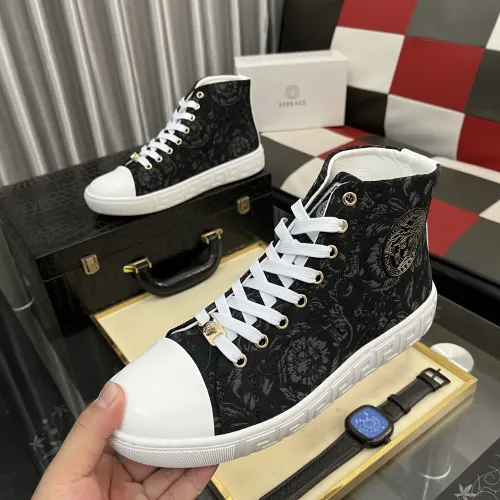Versace High Tops Shoes For Men #1392491