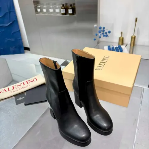 Replica Valentino Boots For Women #1392566 $145.00 USD for Wholesale
