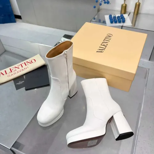 Replica Valentino Boots For Women #1392567 $145.00 USD for Wholesale