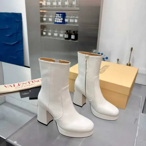 Replica Valentino Boots For Women #1392567 $145.00 USD for Wholesale