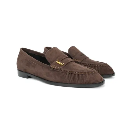 Yves Saint Laurent YSL Leather Shoes For Women #1392790