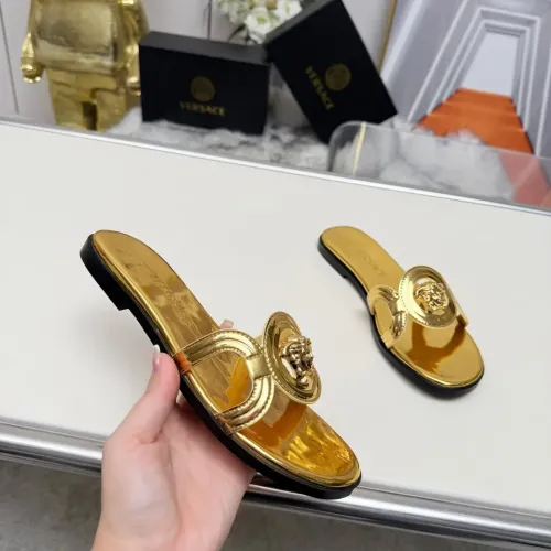 Replica Versace Slippers For Women #1392801 $82.00 USD for Wholesale