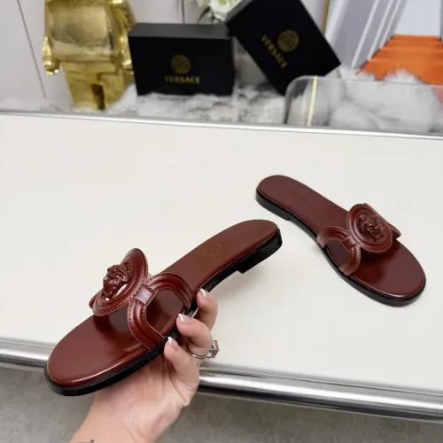 Replica Versace Slippers For Women #1392809 $82.00 USD for Wholesale