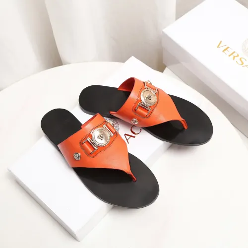 Replica Versace Slippers For Women #1392829 $100.00 USD for Wholesale