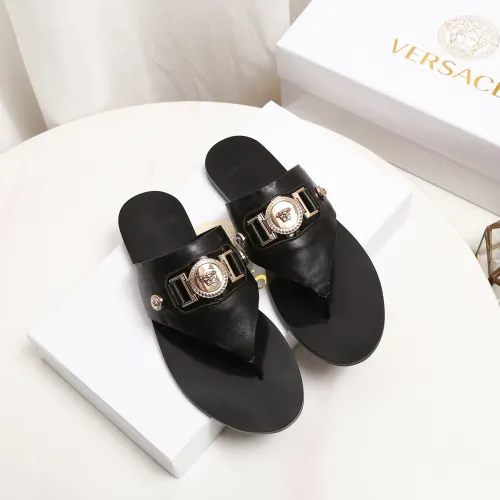 Replica Versace Slippers For Women #1392831 $100.00 USD for Wholesale
