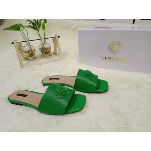 Replica Versace Slippers For Women #1392834 $80.00 USD for Wholesale
