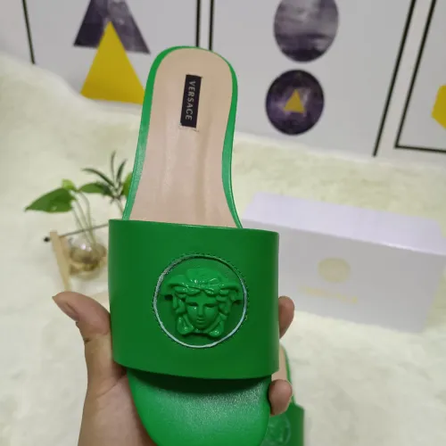 Replica Versace Slippers For Women #1392834 $80.00 USD for Wholesale