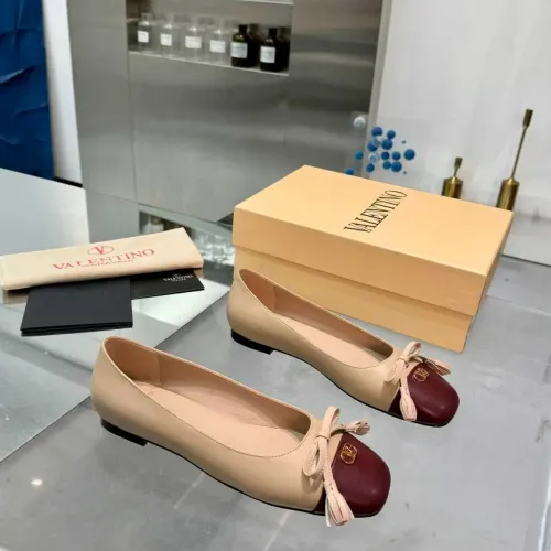 Replica Valentino Flat Shoes For Women #1392879 $105.00 USD for Wholesale