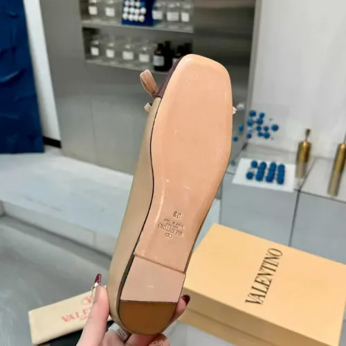 Replica Valentino Flat Shoes For Women #1392879 $105.00 USD for Wholesale