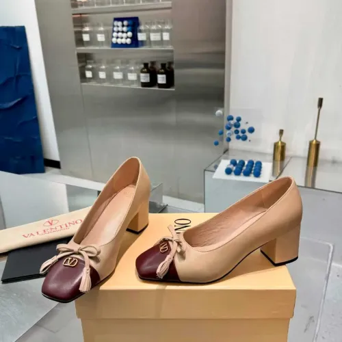 Replica Valentino High-Heeled Shoes For Women #1392882 $105.00 USD for Wholesale