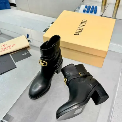 Replica Valentino Boots For Women #1392891 $145.00 USD for Wholesale