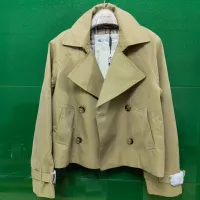 $162.00 USD Burberry Trench Coat Long Sleeved For Women #1387266