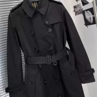 $162.00 USD Burberry Trench Coat Long Sleeved For Women #1387274