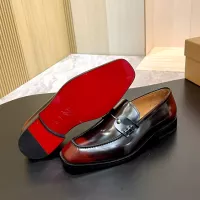 $172.00 USD Christian Louboutin Leather Shoes For Men #1387574