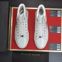 $92.00 USD Philipp Plein PP High Tops Shoes For Men #1387888