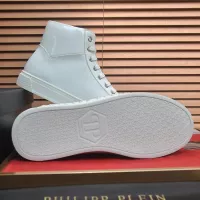 $92.00 USD Philipp Plein PP High Tops Shoes For Men #1387888