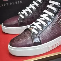 $92.00 USD Philipp Plein PP High Tops Shoes For Men #1387889