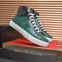 $92.00 USD Philipp Plein PP High Tops Shoes For Men #1387891