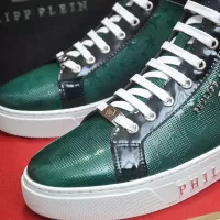 $92.00 USD Philipp Plein PP High Tops Shoes For Men #1387891