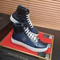 $92.00 USD Philipp Plein PP High Tops Shoes For Men #1387892