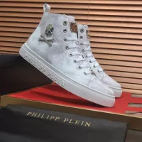 $92.00 USD Philipp Plein PP High Tops Shoes For Men #1387896