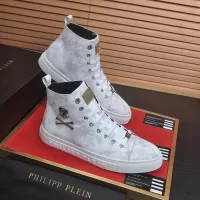 $92.00 USD Philipp Plein PP High Tops Shoes For Men #1387896