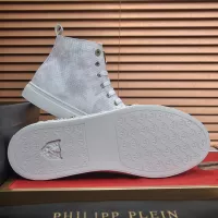 $92.00 USD Philipp Plein PP High Tops Shoes For Men #1387896