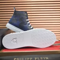 $92.00 USD Philipp Plein PP High Tops Shoes For Men #1387897