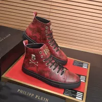 $92.00 USD Philipp Plein PP High Tops Shoes For Men #1387899