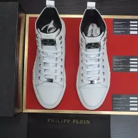 $92.00 USD Philipp Plein PP High Tops Shoes For Men #1387901