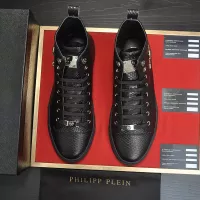 $92.00 USD Philipp Plein PP High Tops Shoes For Men #1387903