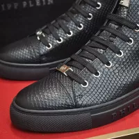 $92.00 USD Philipp Plein PP High Tops Shoes For Men #1387903