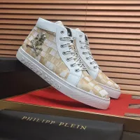 $92.00 USD Philipp Plein PP High Tops Shoes For Men #1387907