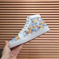 $92.00 USD Philipp Plein PP High Tops Shoes For Men #1387909