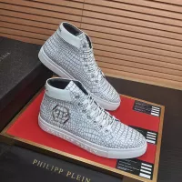 $92.00 USD Philipp Plein PP High Tops Shoes For Men #1387910
