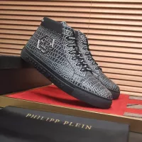 $92.00 USD Philipp Plein PP High Tops Shoes For Men #1387911