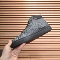 $92.00 USD Philipp Plein PP High Tops Shoes For Men #1387911